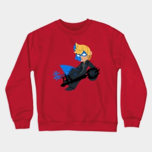 Dual-wielding Roxas Crewneck Sweatshirt